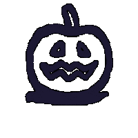 Halloween Pompoen Sticker by gro-up