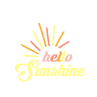 DropsofDesign happy hello pink sun Sticker