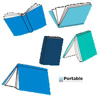 editorialportable libro libros editorial leer Sticker
