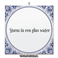 Storm Nl Sticker by Tegelspreuken.nl