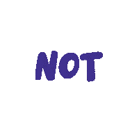 No Way N Sticker by AlwaysBeColoring
