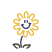 Ulstertal smiley blume happy flower rhon Sticker