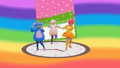 Happy New Year Wow GIF by Mother Goose Club