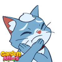 No Way Cat Sticker by GardenAffairs