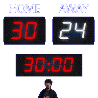24 Away Sticker