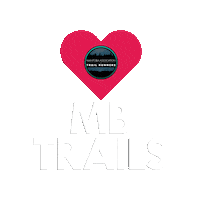 Trial Love Sticker by Manitoba Association of Trail Runners