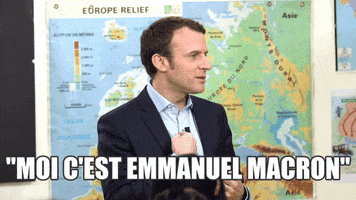 emmanuel macron citation GIF by franceinfo