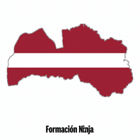Latvia Flag GIF by Formación Ninja