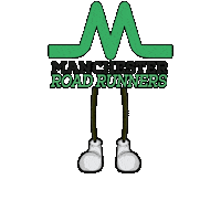 Jump Legs Sticker by MancRoadRunners