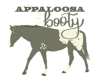 Appaloosa Sticker by Molly Virginia Morris Photography