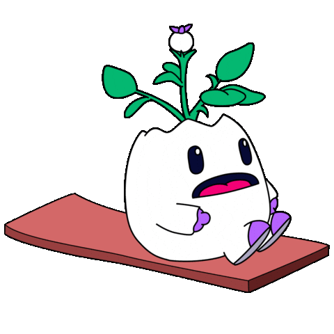 Tired Sit Up Sticker by Magic Eden