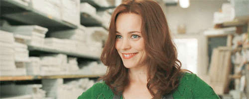 rachel mcadams smile GIF