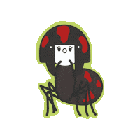 Viuda Negra Wow Sticker