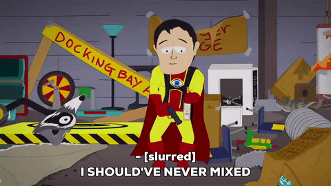 mad captain hindsight GIF by South Park 