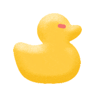 Rubber Duck Good Luck Sticker by gabicrista