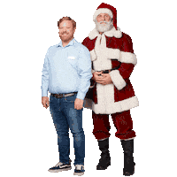 Santa Claus Christmas Sticker by expert Warenvertrieb GmbH