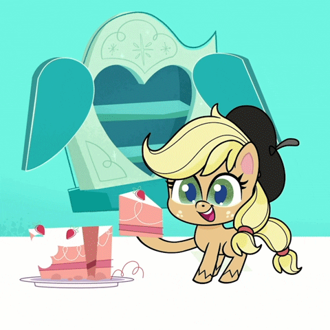 Hungry Cake GIF by My Little Pony