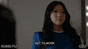 Tv Show Reaction GIF by CW Kung Fu