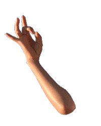 Art Finger Sticker by melovemealot