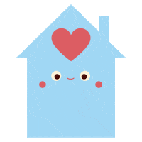 Home Love Sticker