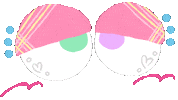 Face Eye Sticker