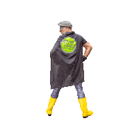 Superpower Werner Sticker by Freiraum Fichtelgebirge