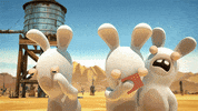 sick cry GIF by Rabbids
