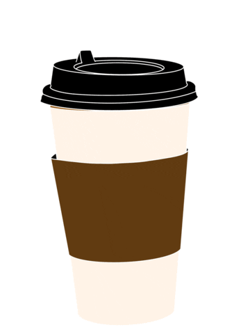 alinasbujo hot coffee drink sweet Sticker