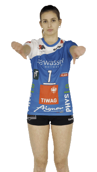 Volleyball Marty Sticker by TI Volley