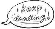Keepdoodling Sticker by Shop AmandaRachLee