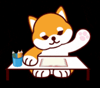 Shiba Inu Dog GIF by DEOW Japan