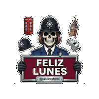 Scotland Yard Halloween Sticker