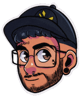 carrizoartist cartoon tattoo tatuajes carrizo Sticker
