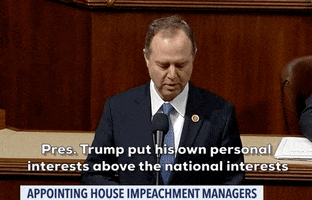 news impeachment impeachment trial adam schiff impeachment managers GIF