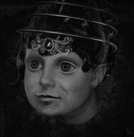 black and white art GIF by Colin Raff