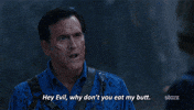 eat bruce campbell GIF by Ash vs Evil Dead