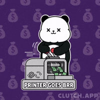Making Money GIF by Kanpai Pandas