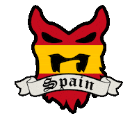 Beard Spain Sticker by BEARDED VILLAINS