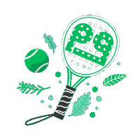 Padel Sticker by padelgarden
