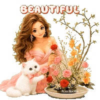 White Cat Kitten Sticker