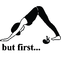 karmayoga yoga karma but first karma yoga Sticker