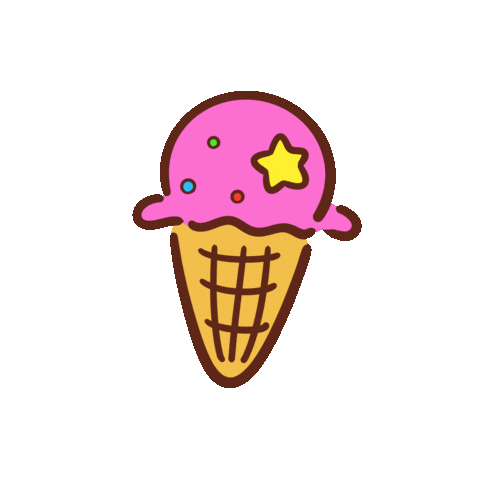 Ice Cream アイス Sticker