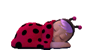 3D Sleeping Sticker by Kitoons