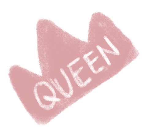 Queen Boss Sticker by Macqueza