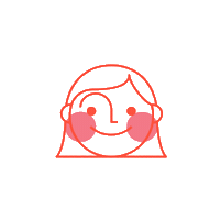 EstudioYY happy girl wink feliz Sticker