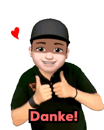 Thankyou Sticker by MonkeyMedia