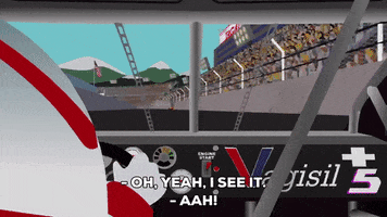 car race GIF by South Park 