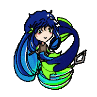 yukijah_art happy kawaii fish fantasy Sticker