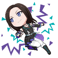 bang_dream_official_ hellow ras afterglow roselia Sticker