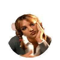 bored britney STICKER by imoji